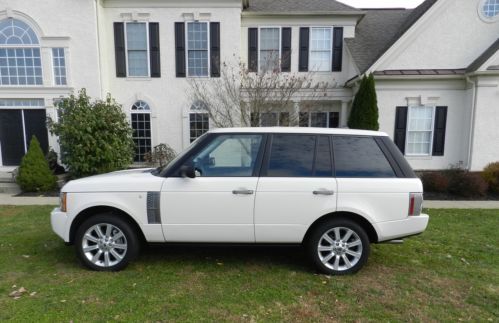 2008 range rover hse supercharged &#034;no reserve&#034;