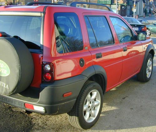 2003 land rover freelander se sport utility 4-door 2.5l. no reserve!