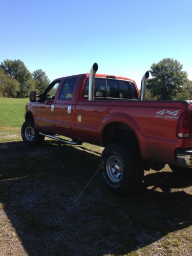 2001 ford f350 4x4 diesel (lifted)