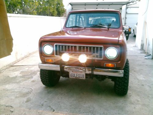 1979 international scout ii       california truck !!!  fully restored !!!