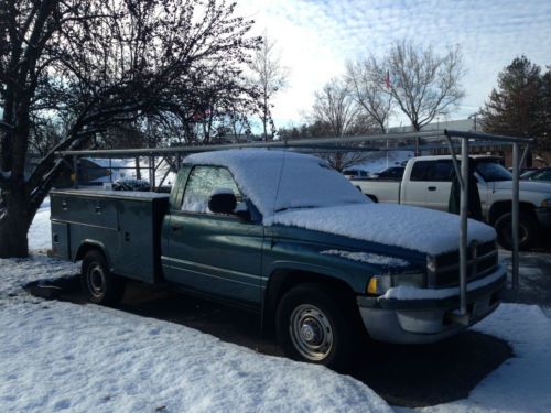 1998 dodge ram 2500 utility body truck 5.9l 2-door roof rack