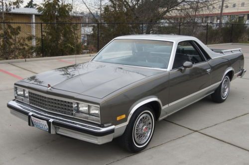 1984 chevy el camino conquista super clean same owner 20 years 305