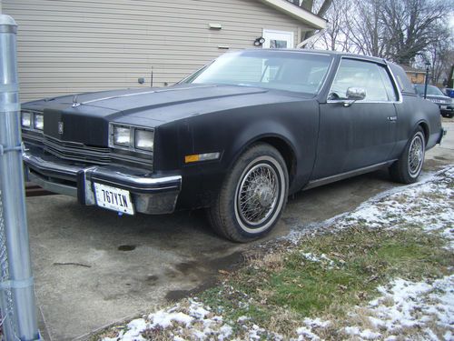 1984 oldsmobile toronado brough - runs great - must sell - no reserve