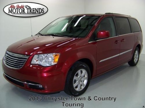2013 chrysler town &amp; country touring navigation dvd rearcam leather seats 42k