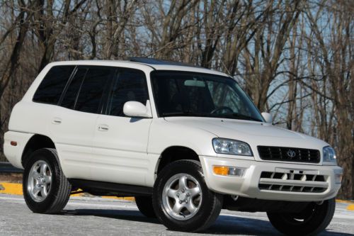 1999 toyota rav4 l 4x4 auto sunroof mint one-owner clean autocheck only 82k!