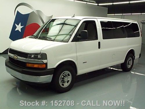 2011 chevy express 3500 2lt duramax diesel 12-pass 56k texas direct auto