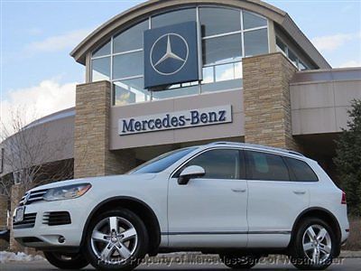 2012 volkswagen touareg tdi lux suv / 1 owner / 19k miles / call 800-513-9326