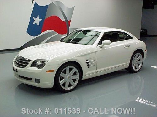 2004 chrysler crossfire automatic heated leather 69k mi texas direct auto
