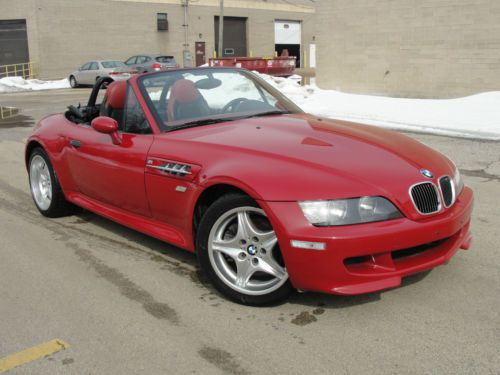 2000 bmw m roadster convertible z3  3.2l s52 one owner low miles
