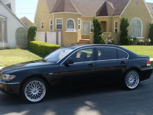 2002 bmw 745li 4-door 4.4l