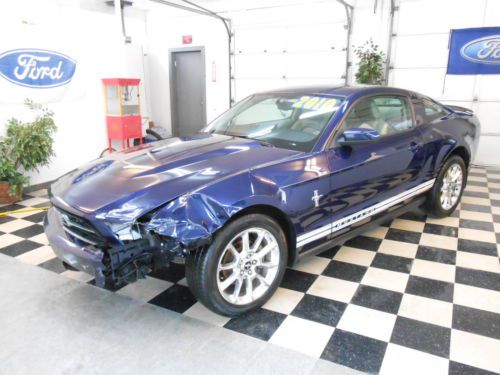 2010 ford mustang pony  60k no reserve salvage rebuildable damaged repairable
