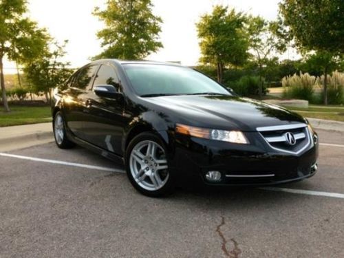 2008 fully loaded acura tl black w/black leather w/tech package/navigation