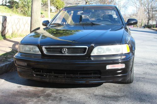 1993 acura legend srs new black paint new engine power &amp; leather