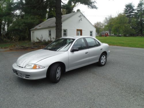 2001 chevrolet cavalier sedan cng &amp; gasoline state owned runs good no reserve