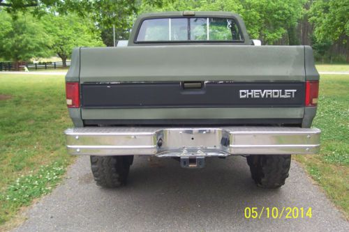 Find used 1987 Chevrolet Silverado 30 4x4, 454, Automatic ...