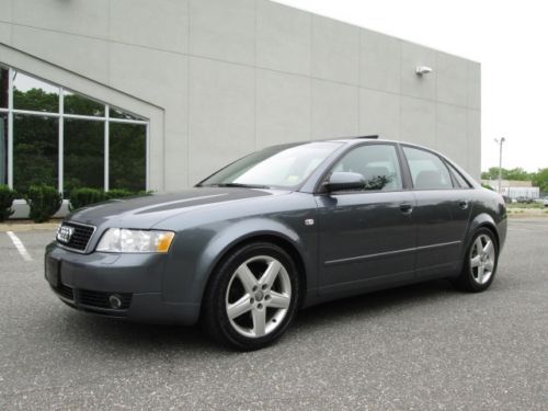 2004 audi a4 1.8t quattro 6 speed manual sport package 1 owner looks great