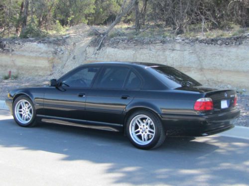 2001 bmw 740i m sport pkg, dinan s pkg, cosmos black