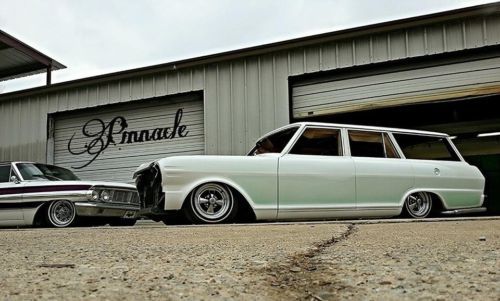 1963 chevy nova wagon lowrider hotrod custom