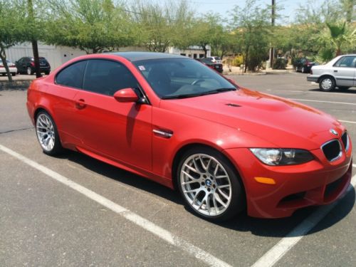 2011 bmw m3 coupe red dsg