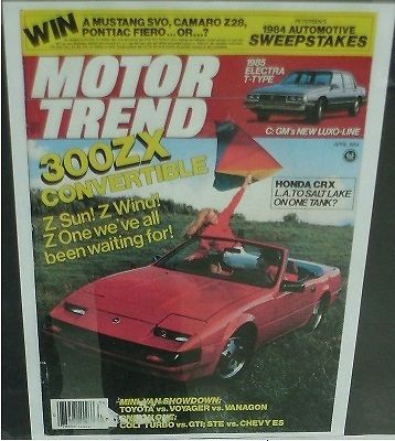 **one of only 300 made 1984 convertible nissan 300zx**