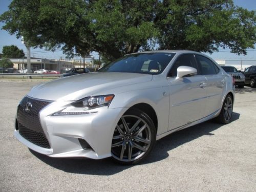 2014 is250 f-sport navigation blind spot only 480 miles! call greg 888-696-0646