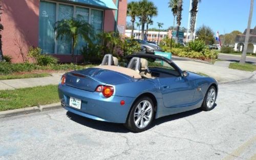 Find Used 2003 Bmw Z4 3 0l Roadster Maldives Blue Exterior Tan Leather Interior In Clearwater Florida United States For Us 15 900 00
