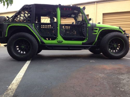 2008 jeep wrangler 4 door fully customized offroad
