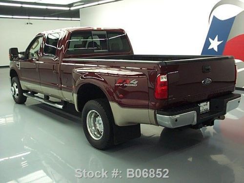 Sell used 2010 FORD F350 LARIAT CREW DIESEL DUALLY FX4 4X4 ...