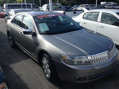 Lincoln mkz 4dr sedan fwd automatic gasoline 3.5l v6 cyl brilliant silver metall