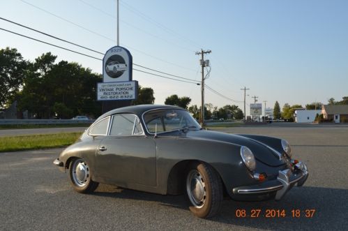 1964 porsche 356 coupe  solid  driver