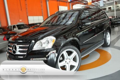 11 mercedes gl550 4matic 37k 1 own hk nav pdc cam dvd 3rd row roofs boards
