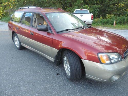 2002 SUBARU OUTBACK NO RESERVE LOOKS AND RUNS GREAT,, image 4