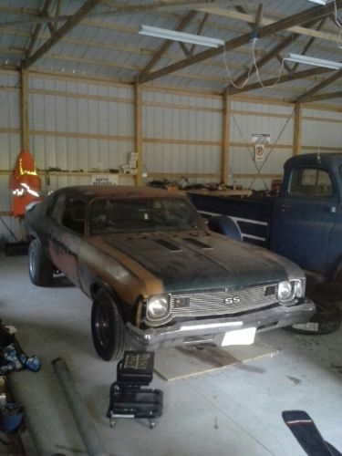 1973 chevy nova 350 auto rat rod hot rod