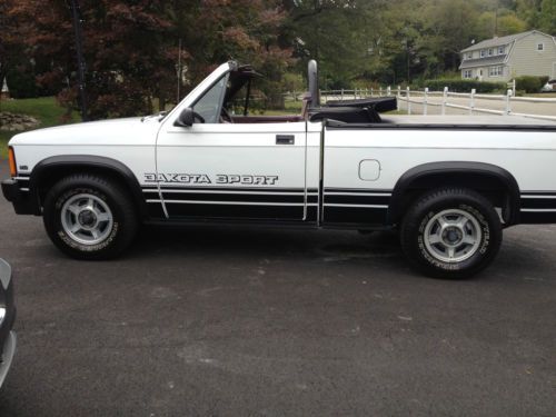 1989 dodge dakota convertible in great condition