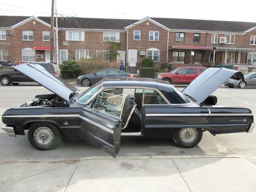 1964 impala ss 409 340hp rare options daytona blue sharp!