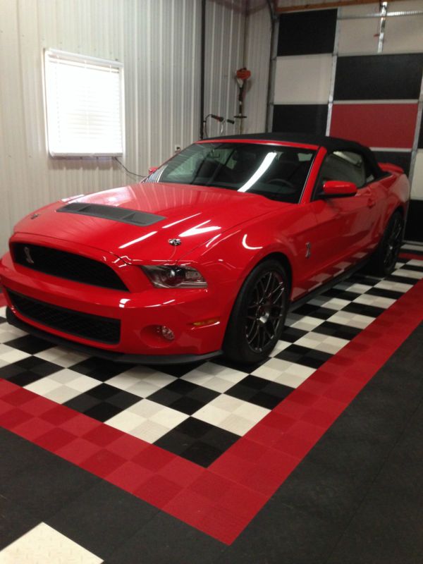 2012 Ford Mustang GT 500 Convertible, US $9,840.00, image 3