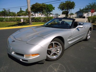 Florida 01 corvette convertible heads up display 5.7l automatic hud low reserve