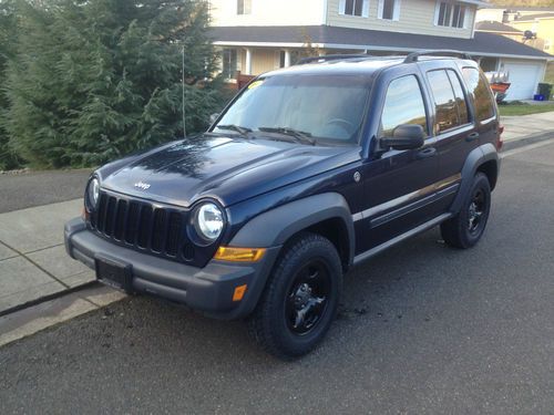 2007 jeep liberty 4x4 trail rated 3.7 liter v6 automatic 4door sport utility suv
