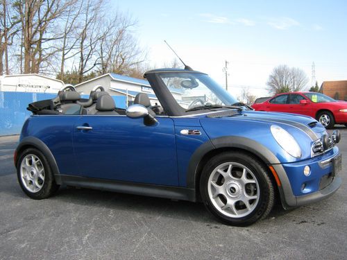 2006 mini cooper s convertible 2-door 1.6l * supercharged! * automatic *