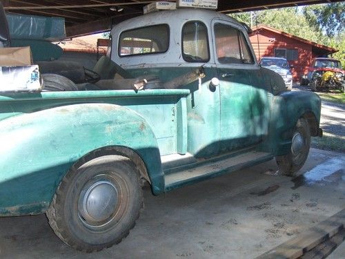 1954/1955 chevy truck, rare factory hydro transmission, 5 window, swb