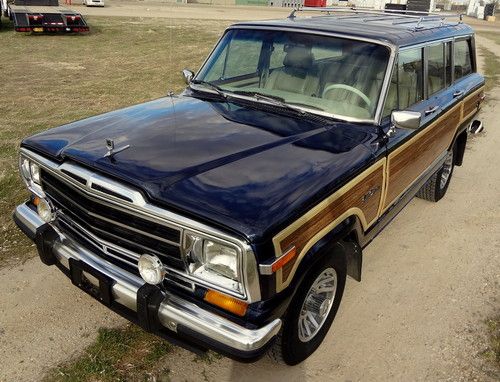 Original 1989 jeep grand wagoneer, 1 family owned, 107k original miles