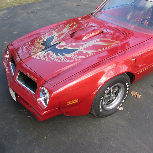 1976 pontiac trans am 455 four speed manual