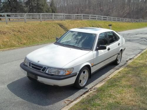 1997 saab 900 se turbolow miles one owner no reserve
