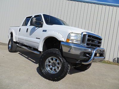 02 f250 (7.3) diesel ! fabtech lift xenon 37s flares exhaust swb 4x4 tx ! ! ! !