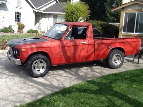 1975 chevrolet luv pickup 2-door  small block 327 swapped drag racing