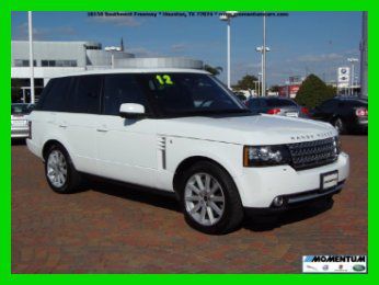 2012 range rover supercharged 4k miles*certified 6year/100k warranty*we finance!