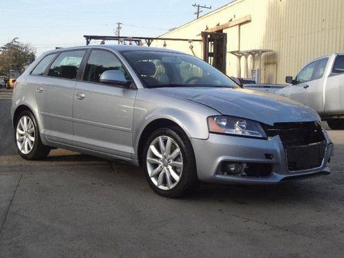 2010 audi a3 2.0t s-line damaged salvage only 55k miles runs tubo export welcome