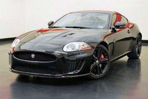 2011 jaguar xkr coupe black pack! supercharged v8! black wheels!