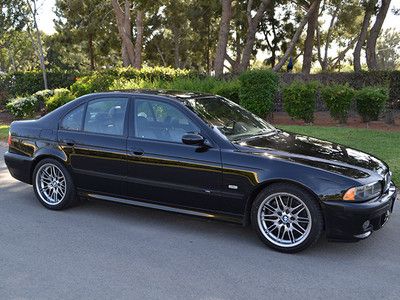 $1 no reserve,01 m5, clean carfax, rebuilt trans, new clutch,1-owner, ca car,nav