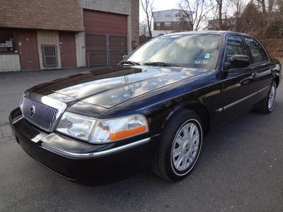 Mercury grand marquis gs leather traction control cruise autocheck no reserve